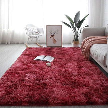 Living room Carpet Soft Nursery Rugs Shaggy Carpet for Kids Room Children Home Decoration Shag Floor Rugs with Anti-Slip Bottom