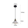 Black Vintage Industrial Pendant Light