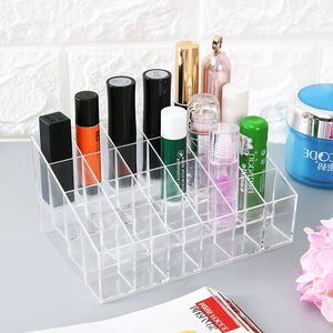 24 Grid Acrylic Make Up Organiser