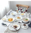 Good Morning Quote Porcelain Tableware Set