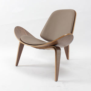 Hans Wegner Style Three-Legged Shell Chair