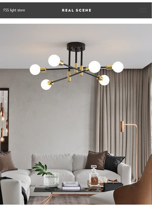 Modern LED Edison Bulbs Chandelier