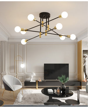 Modern LED Edison Bulbs Chandelier