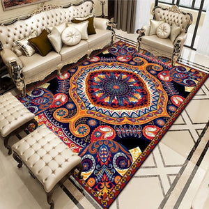 Turkey Printed Persian Rugs Carpets for Home Living Room Decorative Area Rug Bedroom Outdoor Turkish Boho Large Floor Carpet Mat