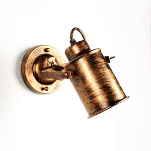 Vintage Adjustable Industrial Metal Wall Lamp