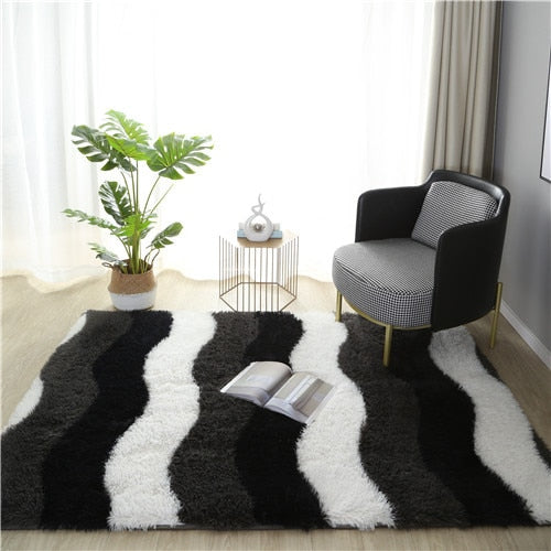 Living room Carpet Soft Nursery Rugs Shaggy Carpet for Kids Room Children Home Decoration Shag Floor Rugs with Anti-Slip Bottom