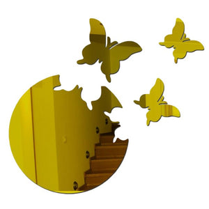 3D Butterfly Decorative Mirror