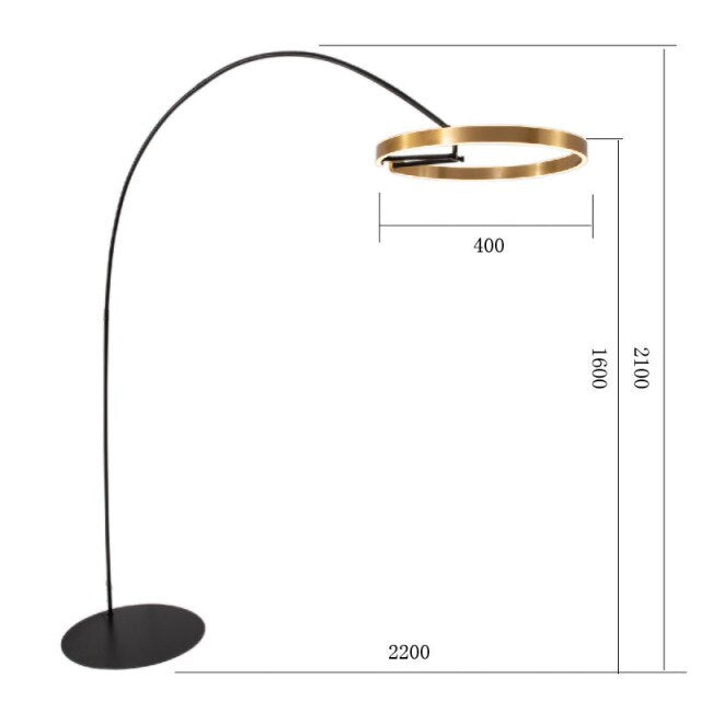 Modern Adjustable Floor Lamp