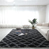 Large Rugs For Modern Living Room  Plush Carpet In Apartment Simple and Light Luxury Nordic Design Bedroom Decoration