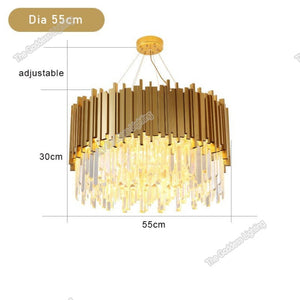 Modern Crystal Led Ceiling Chandelier