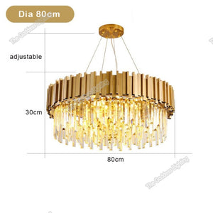 Modern Crystal Led Ceiling Chandelier