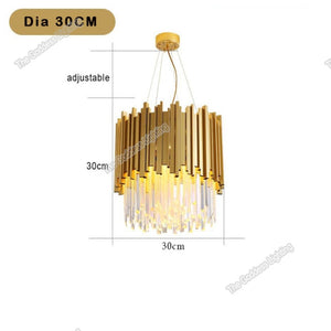 Modern Crystal Led Ceiling Chandelier