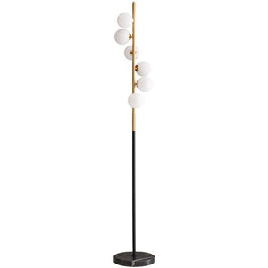 Modern Glass Ball LED Floor Lamp