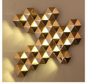 Luxury Honeycomb Nest Design Wall Lamp