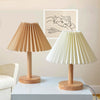 Retro Wooden Aluminium Table Lamp