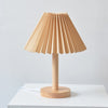 Retro Wooden Aluminium Table Lamp