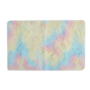 Fluffy Carpets For Living Room Bedroom Rug Carpet Simple Door Rug Home Decor Winter Thicken Floor Mat Long Soft Velvet Bath Mat