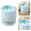 Soft Simple Chair Ottoman Cover Footstool Cover Round Slipcover Stretch