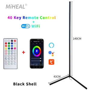 LED Floor Lamp with Remote Control