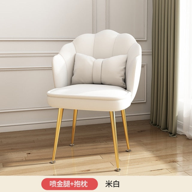 luxury dressing table chair Elegant Looking Dressing Table With Chair - Black