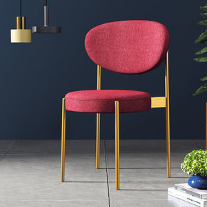 Nordic backrest dining chair creative restaurant suede casual modern minimalist coffee chair