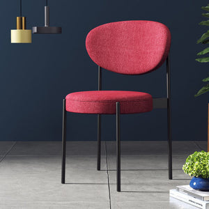 Nordic backrest dining chair creative restaurant suede casual modern minimalist coffee chair