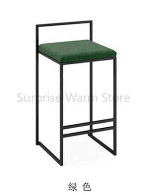 Nordic Bar Stools Fashion Modern Minimalist Bar High Bar Stool Home Personality Bar Chair Creative Design Chair 66cm seat height