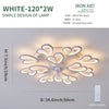 Modern LED Ceiling Fan with Light  Wind Adjustable Speed for Living Bedroom Decor Room Lustre Chandeliers Ceiling Fans Lamp