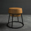 Nordic iron bar chair cork bar chair home shopping mall high foot bar stool creative Cafe Chair