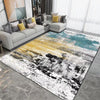 Geometric Carpet for Living Room Velvet Rug Kids Bedroom Bedside Rugs Soft Square Fluffy Carpets Home Sofa Table Decor Mat