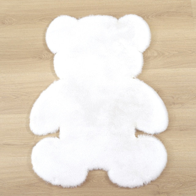 Soft Plush Bear Carpet For Living Room Baby Room Anti-slip Rug Bedroom Water Absorption Carpet Rugs Shaggy Home Floor Mat