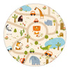 Baby Mat For Children Carpet Round Alfombra Redonda Infantil Flannel Carpet Lovely Pattern Baby Play Mat Rug Mat Carpet Bedroom