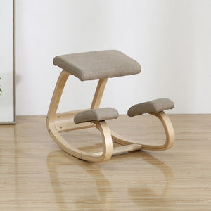 AriceHou Original Kneeling Chair Stool Ergonomic Correct Posture Computer Chair Anti-myopia Chair Wooden Home Office Furniture
