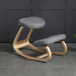 AriceHou Original Kneeling Chair Stool Ergonomic Correct Posture Computer Chair Anti-myopia Chair Wooden Home Office Furniture