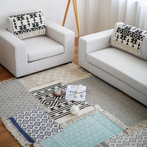 Vintage Persian Style Woven Mat