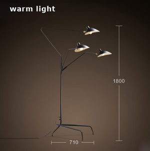 Industrial Loft Iron LED Lamp